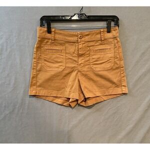 J. Crew Chino Short Womens Size 0 Brown Hiking‎ Outdoors 3" Shorty Booty Pockets